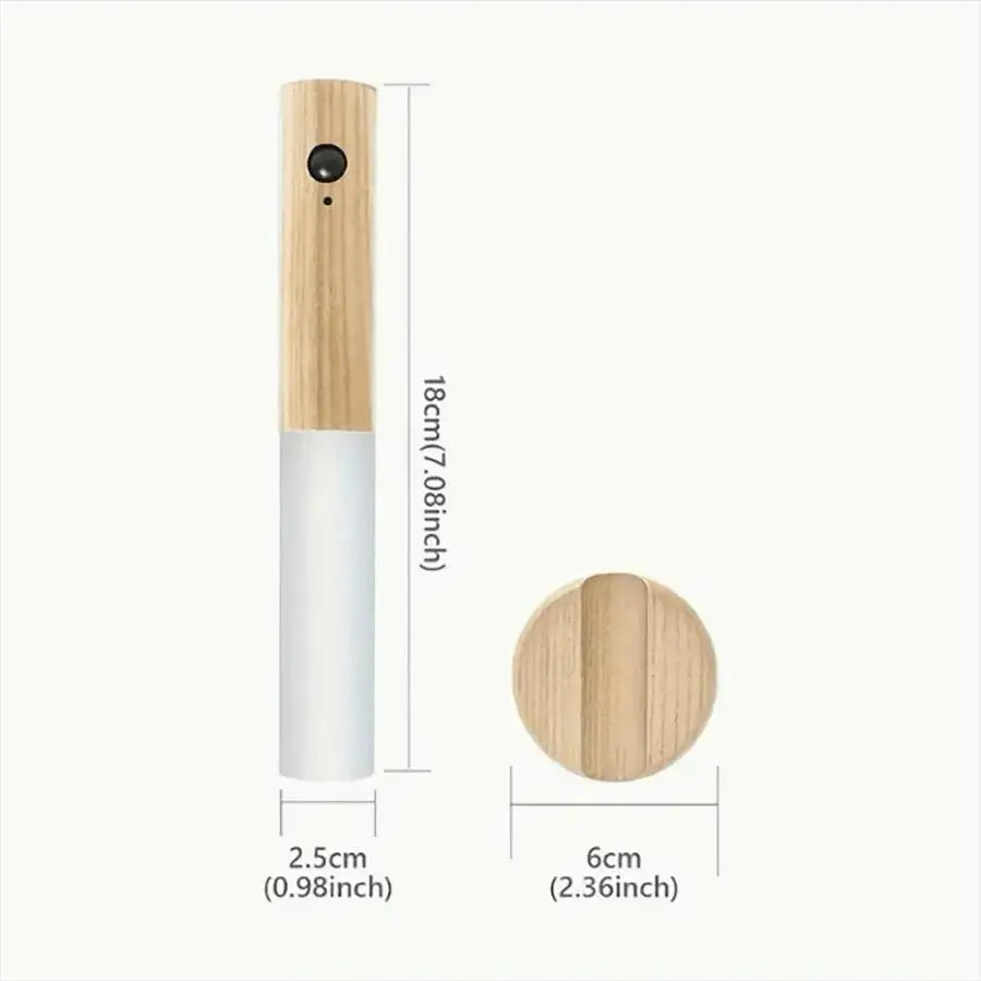 Aplique de pared con batería portátil e imán
