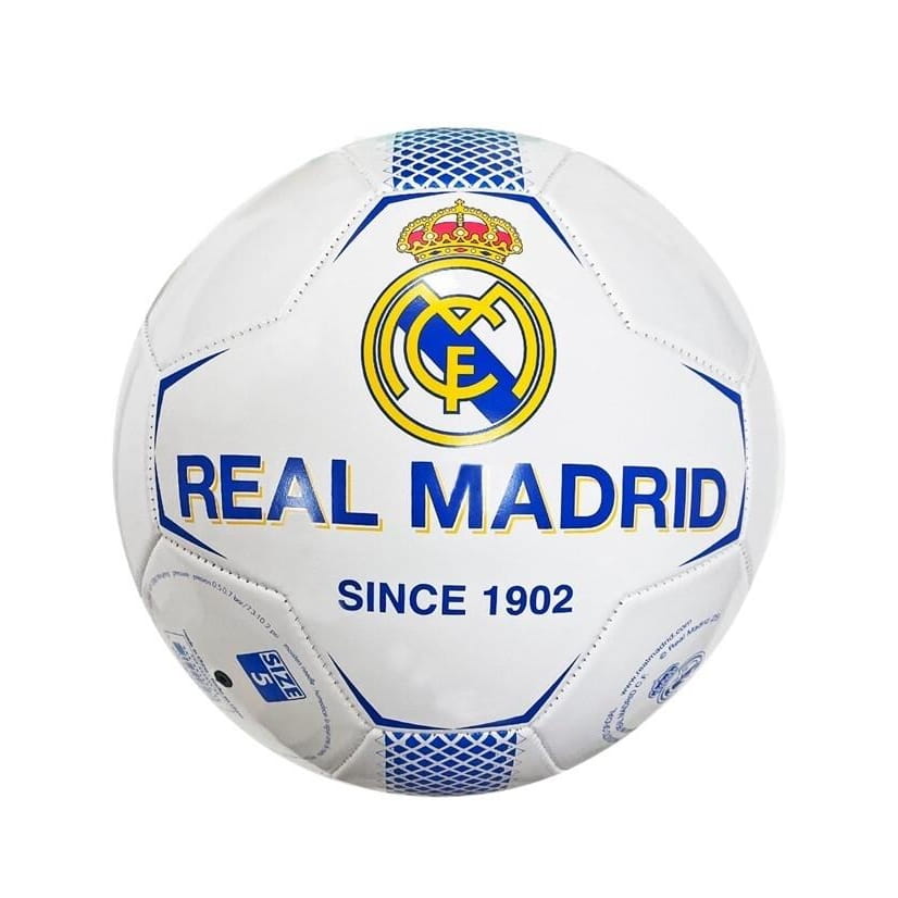 Balón Real Madrid 1902 con escudo 330 gramos - balon
