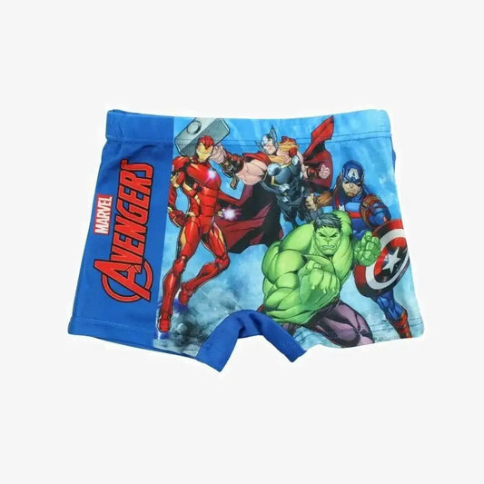 Bañador Bóxer de baño niños Marvel Avengers azul talla 5/6 (110/116cm)