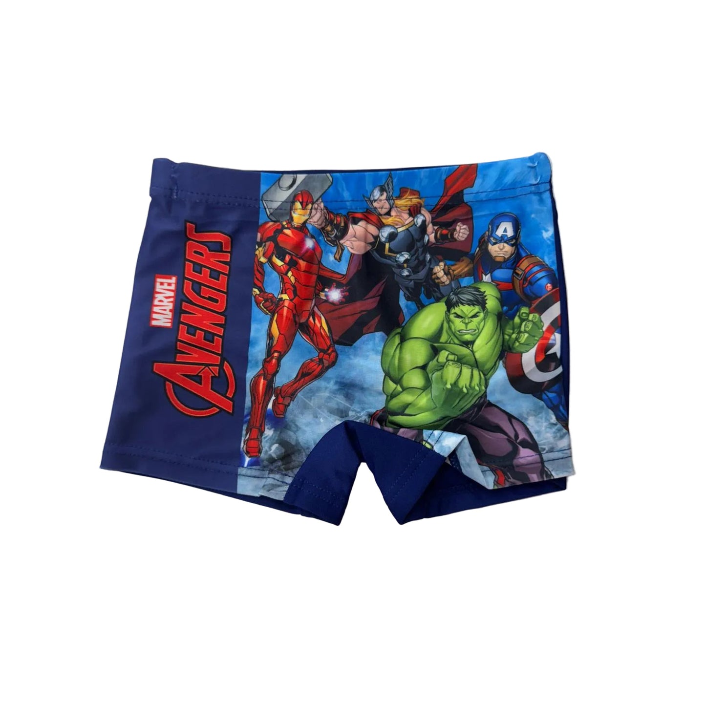 Bañador Bóxer de baño niños Marvel Avengers oscuro talla 3/4 (98/104cm)