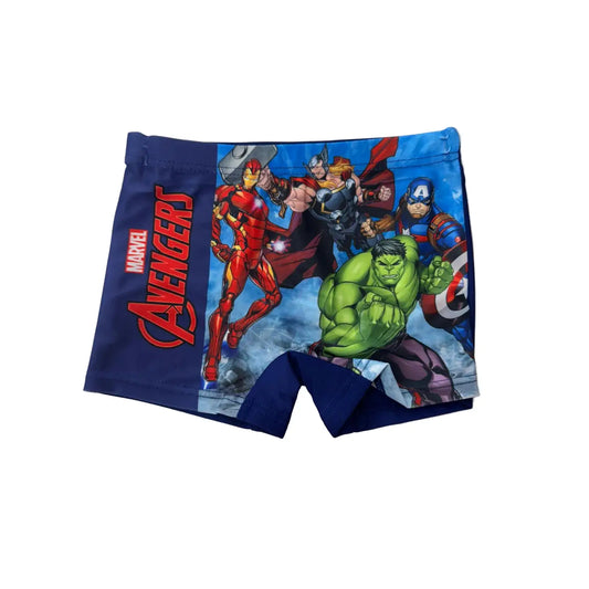 Bañador Bóxer de baño niños Marvel Avengers oscuro talla 5/6 (110/116cm)