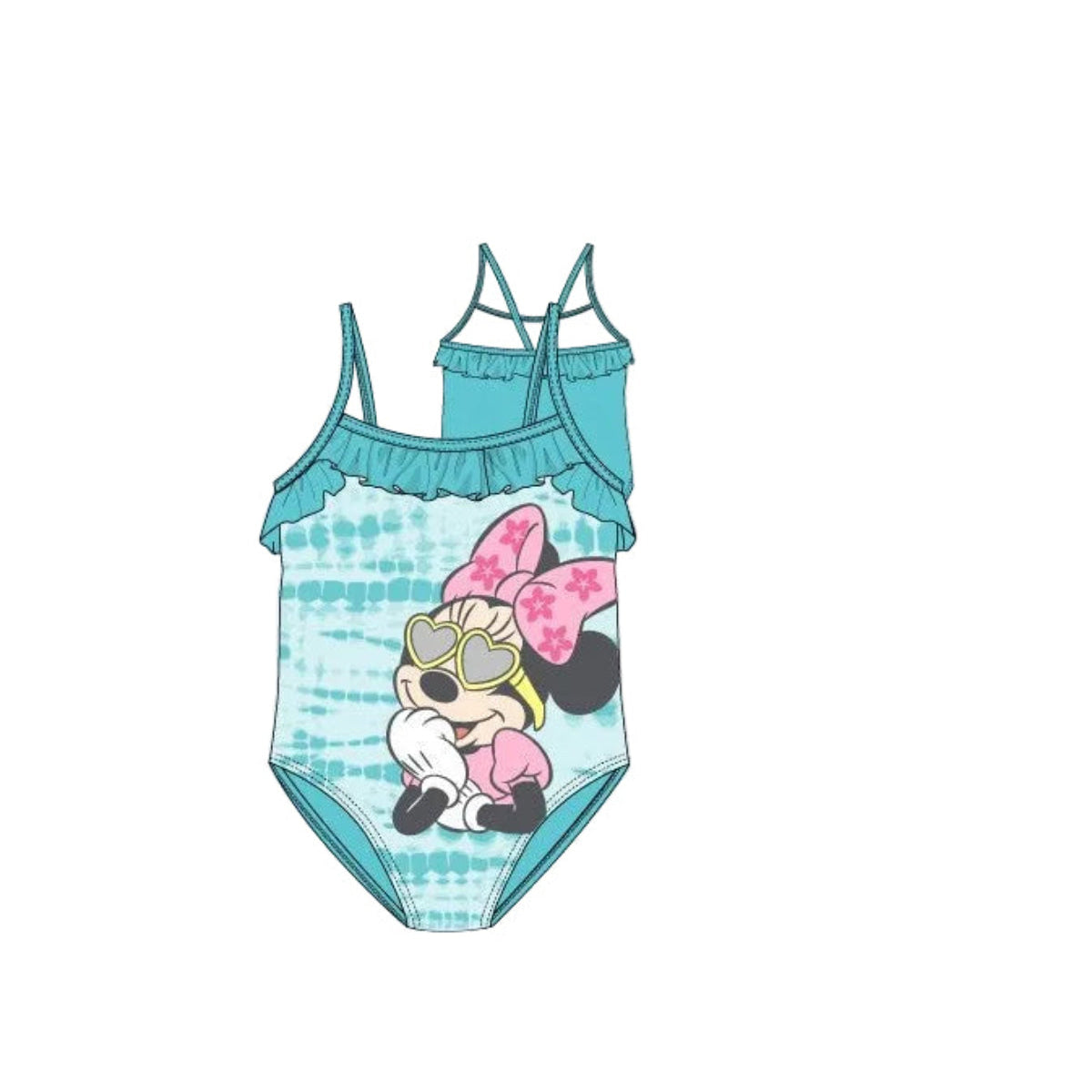 Bañador Minnie Mouse Disney azul para bebés y niñas talla 12m