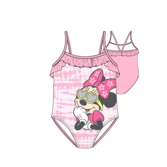 Bañador Minnie Mouse Disney rosa para bebés y niñas talla 12m