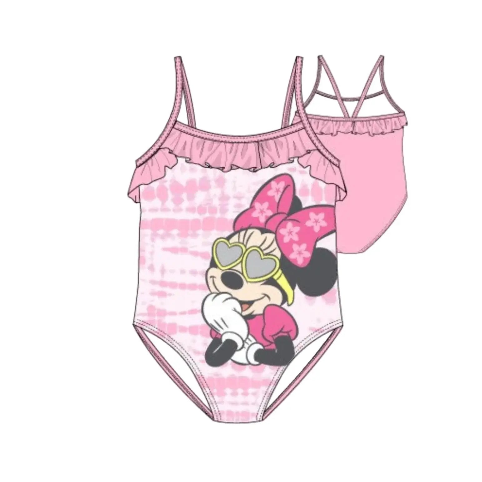 Bañador Minnie Mouse Disney rosa para bebés y niñas talla 18m