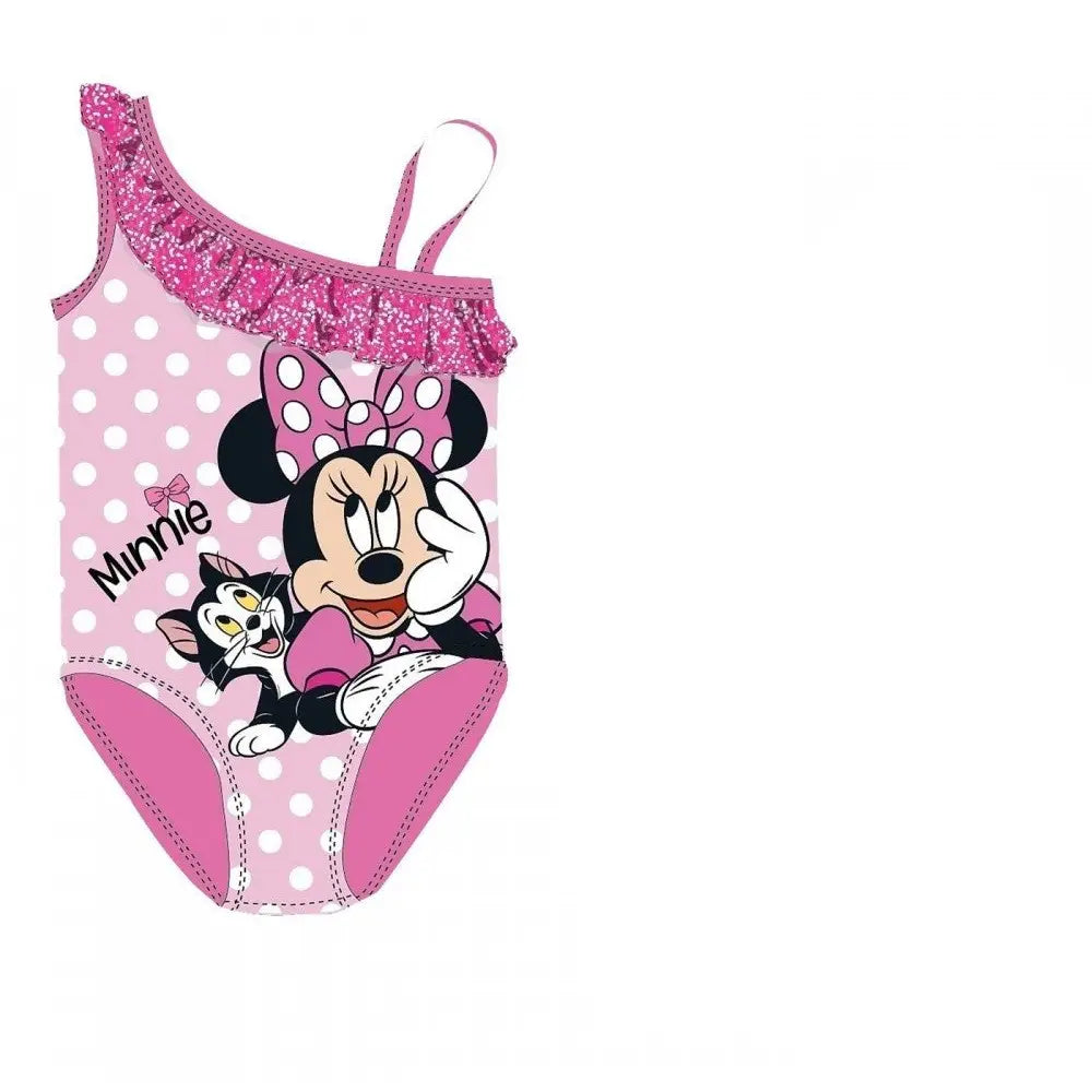 Bañador niña infantil Minnie Mouse Disney rosa 7/8 (122/128cm)