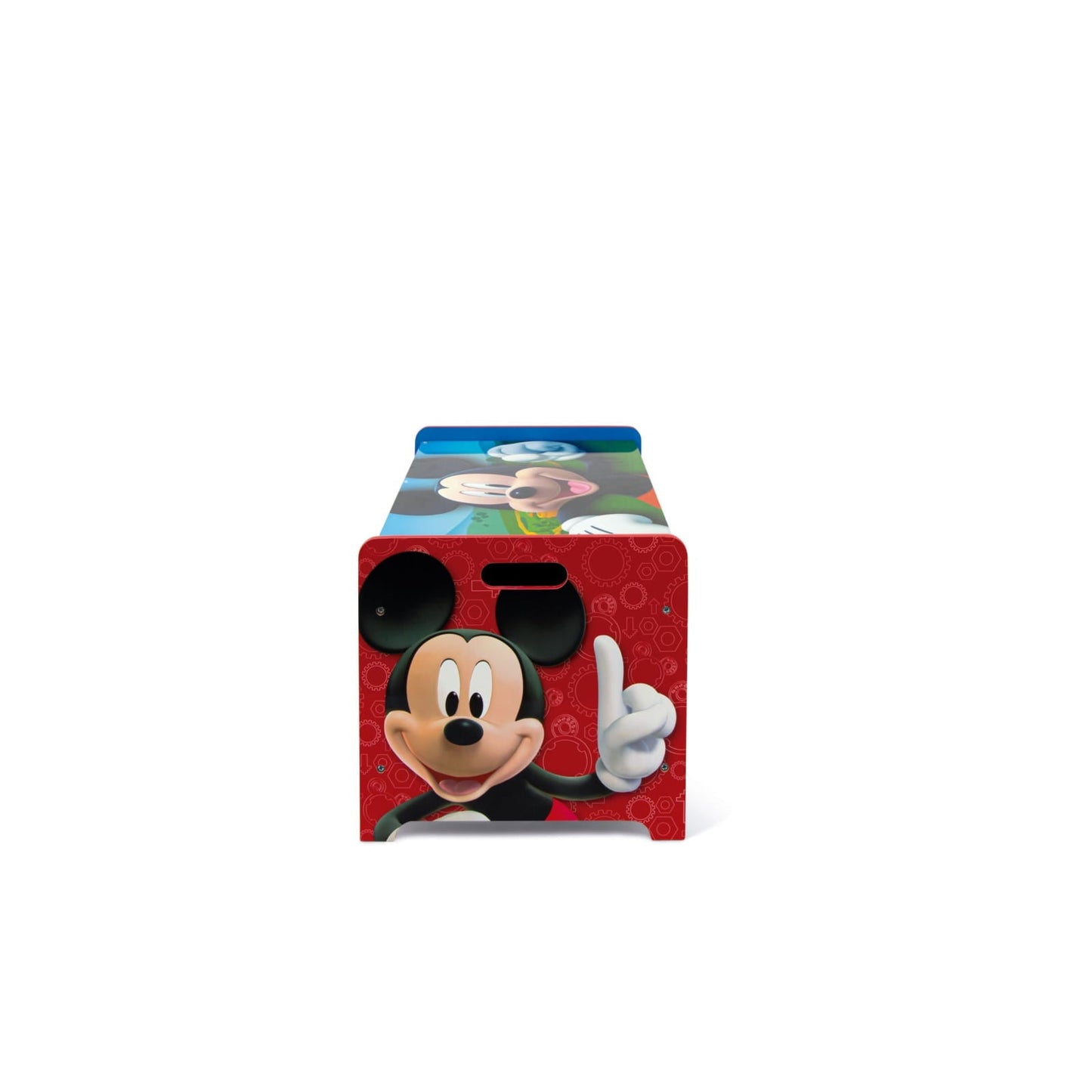 Banco baúl juguetero infantil de Mickey Disney