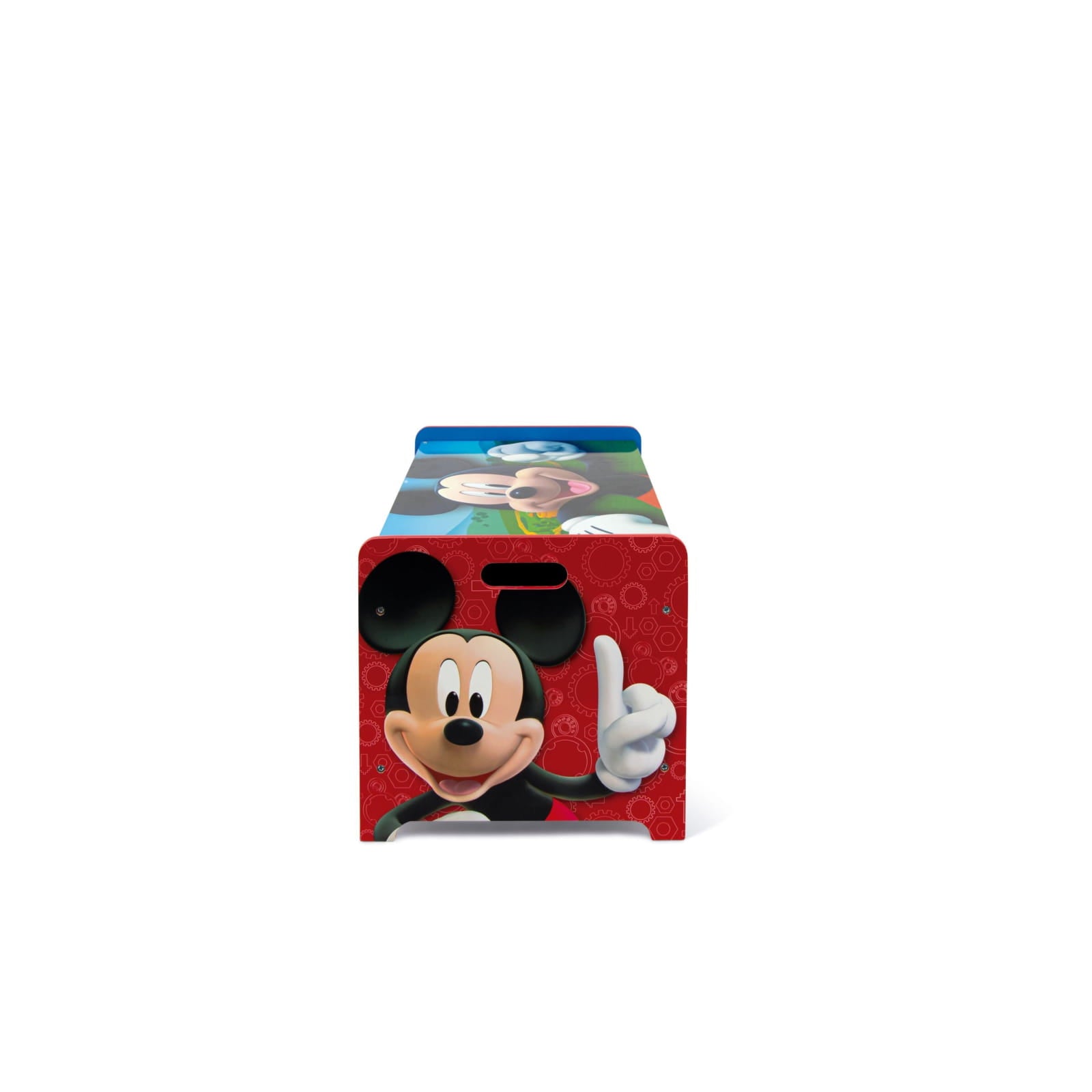 Banco baúl juguetero infantil de Mickey Disney