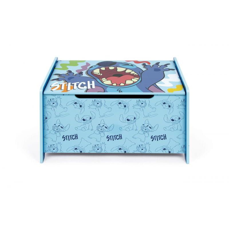 Banco infantil para juguetes de Stitch Disney - Almacenaje Juguetes