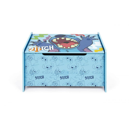 Banco infantil para juguetes de Stitch Disney - Almacenaje Juguetes