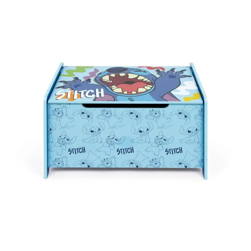Banco infantil para juguetes de Stitch Disney - Almacenaje Juguetes
