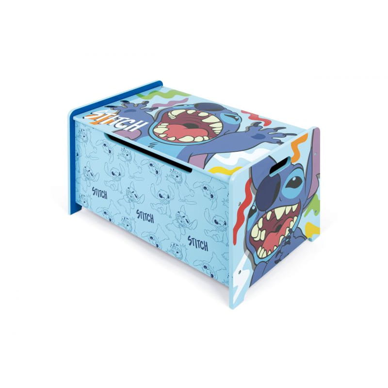 Banco infantil para juguetes de Stitch Disney - Almacenaje Juguetes