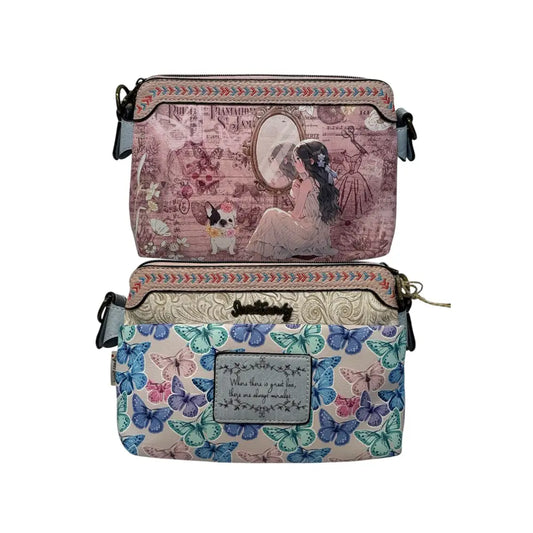 Bandolera cartera Mujer Sweet Candy Rosa Mochila