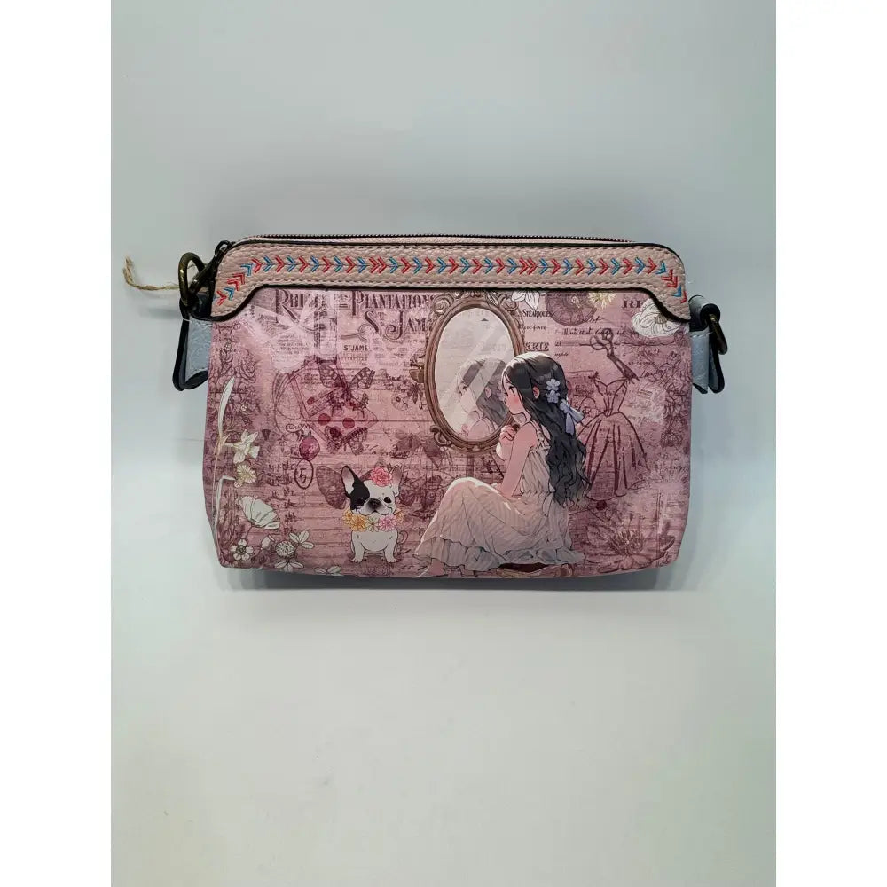Bandolera cartera Mujer Sweet Candy Rosa Mochila