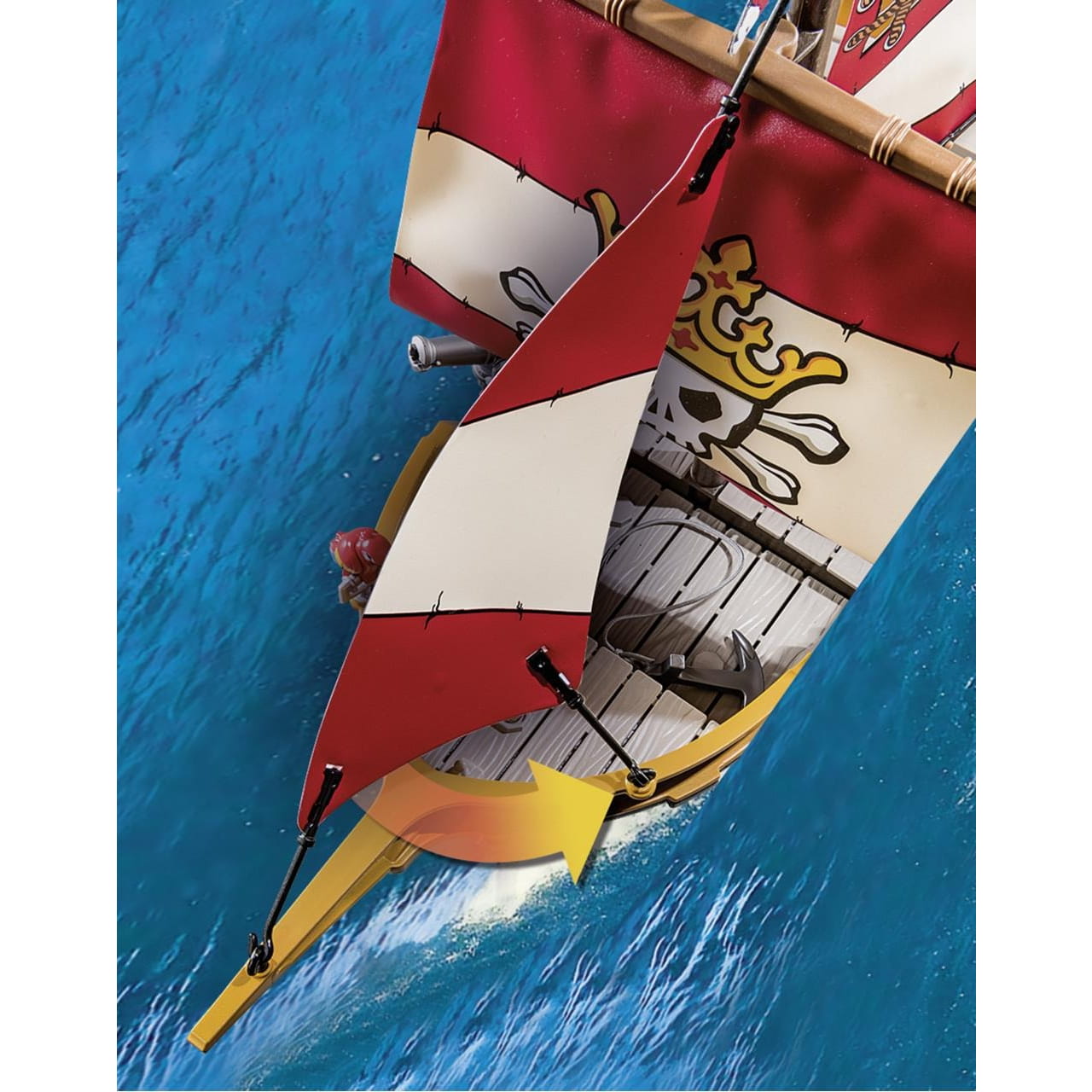 Barco pirata de Playmobil Pirates 71418 - Juguete