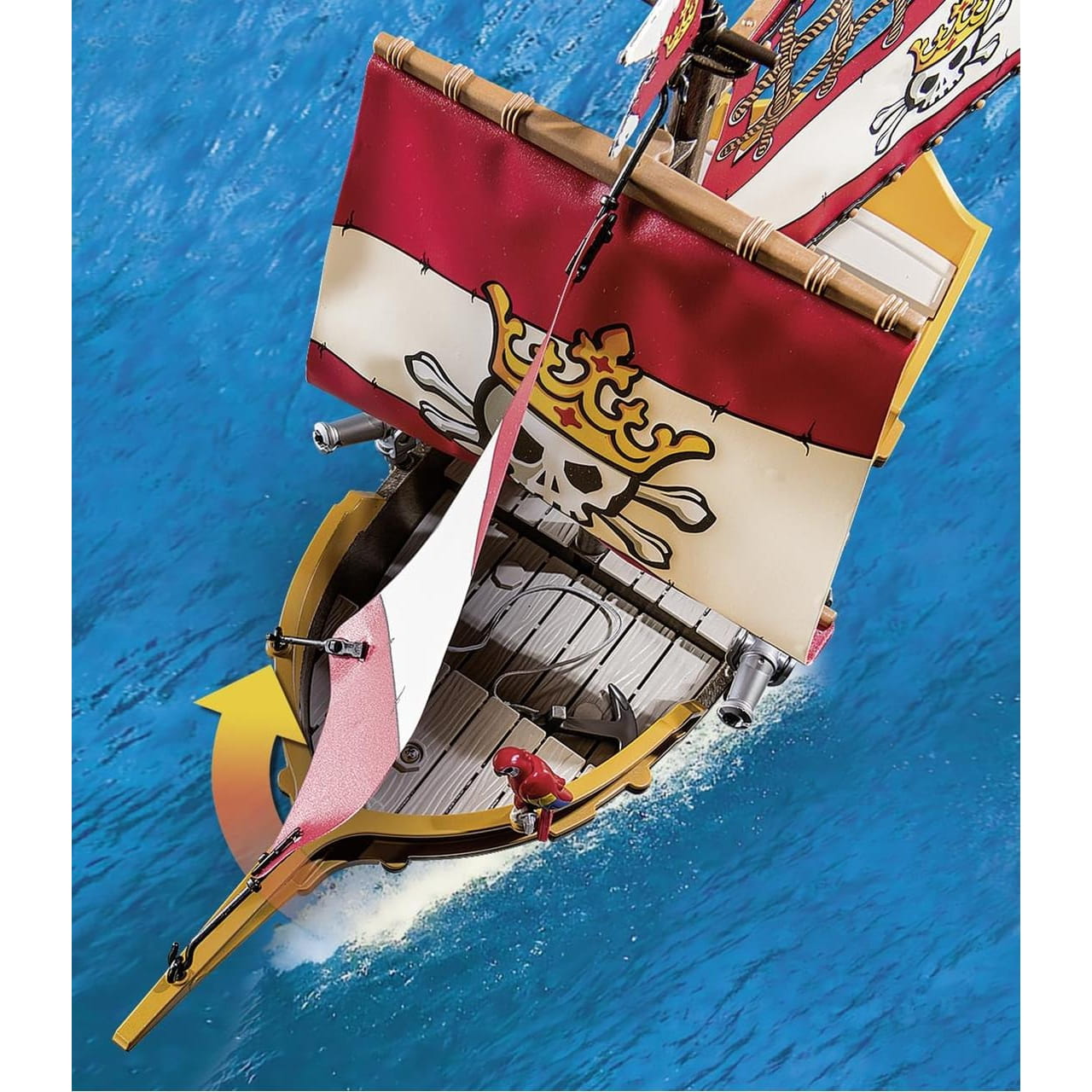 Barco pirata de Playmobil Pirates 71418 - Juguete