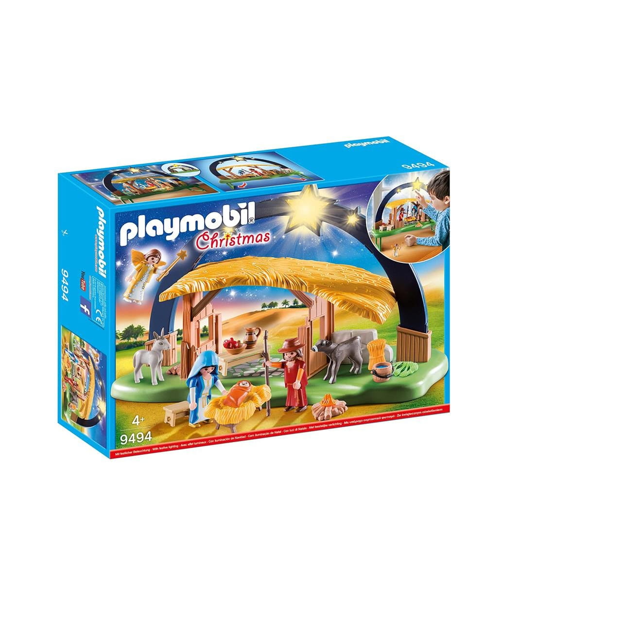 Belén con luz Playmobil Christmas - Juguete