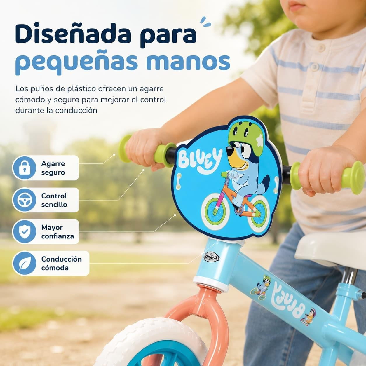 Bicicleta sin pedales 10’’ Bluey (más de 2 años) - Bici