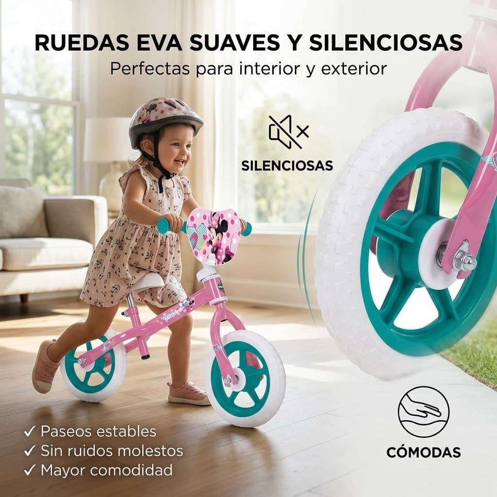 Bicicleta sin pedales 10’’ Minnie Mouse (más de 2 años) - Bici