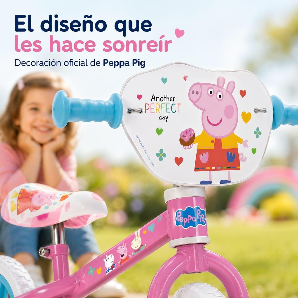 Bicicleta sin pedales 10’’ Peppa Pig (más de 2 años) - Bici