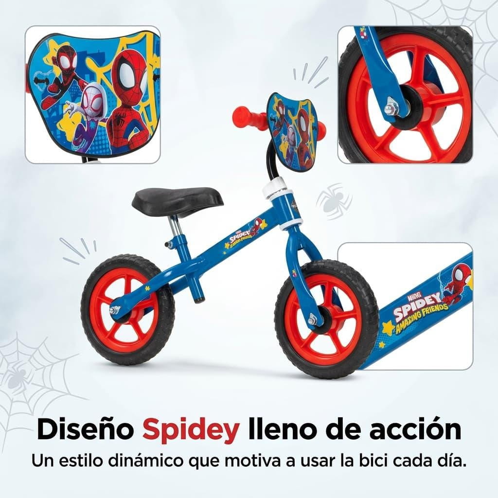 Bicicleta sin pedales 10’’ Spiderman Spidey (más de 2 años) - Bici