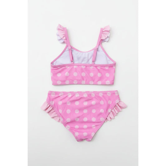 Bikini Minnie Mouse rosa lunares Disney infantil talla 3/4 años - Bañador