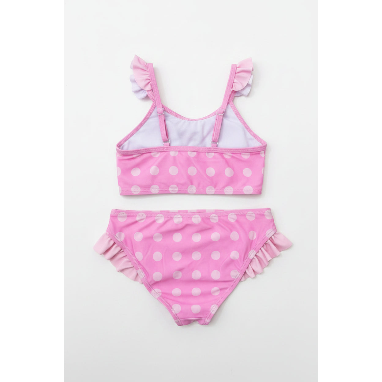 Bikini Minnie Mouse rosa lunares Disney infantil talla 7/8 años - Bañador