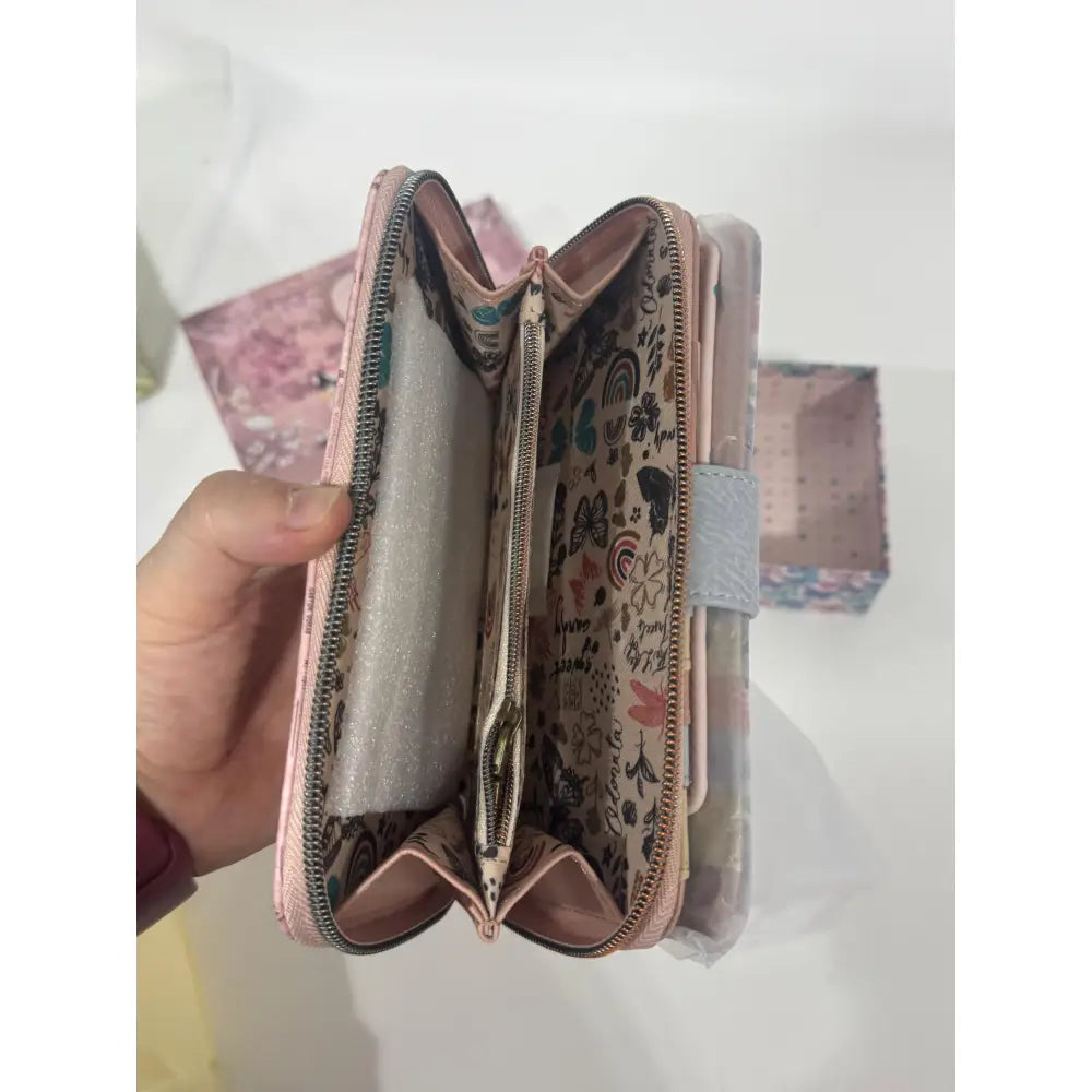 Billetera Cartera Mujer Sweet Candy Rosa Mochila