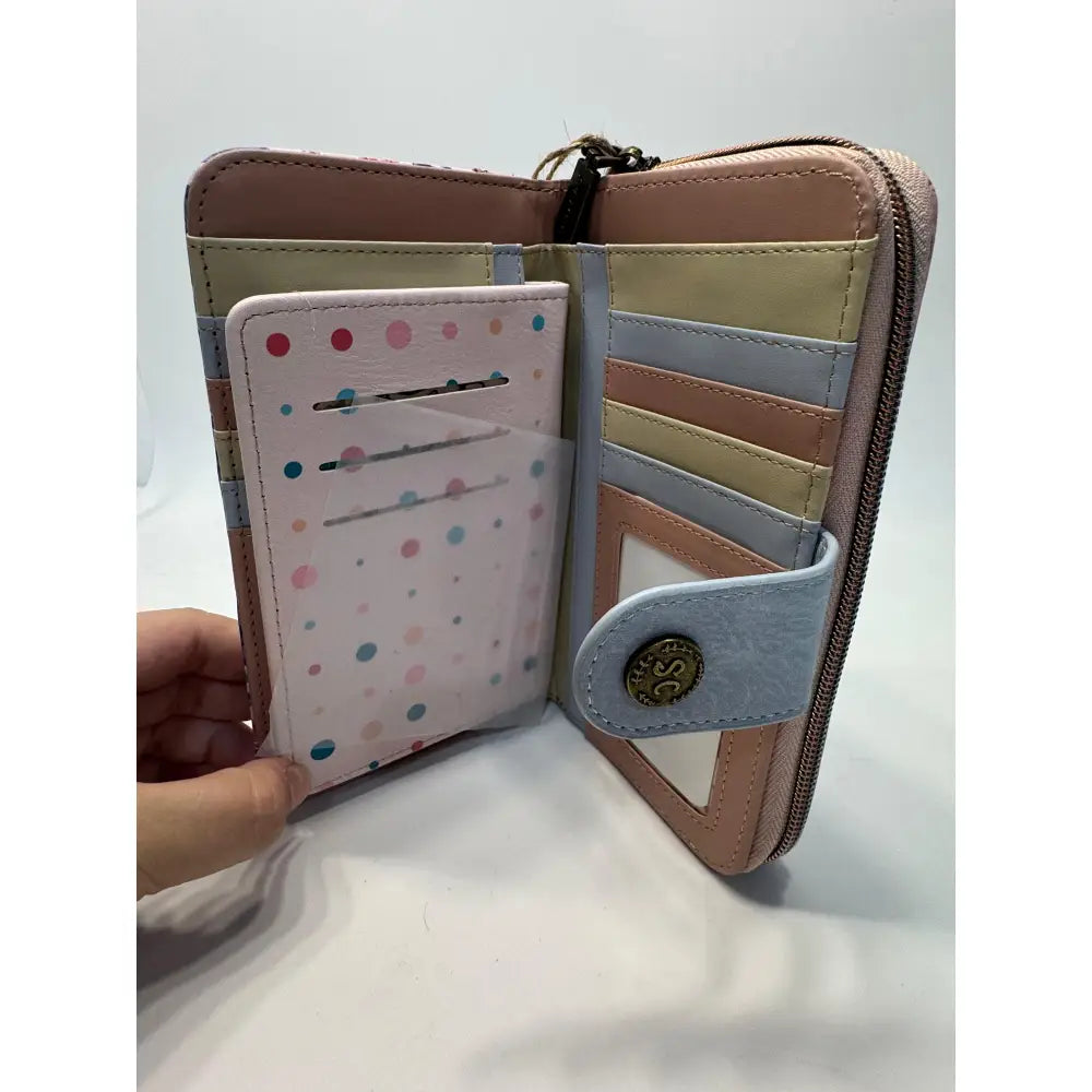 Billetera Cartera Mujer Sweet Candy Rosa Mochila