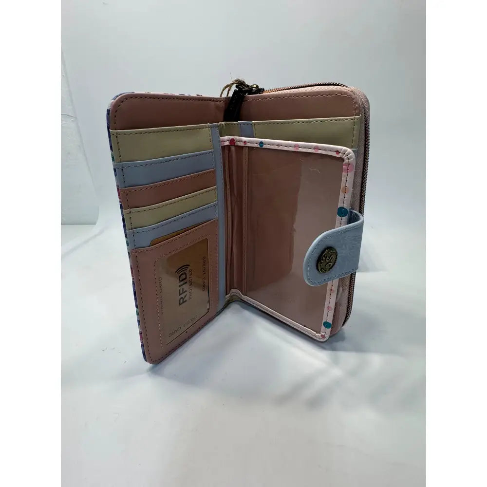 Billetera Cartera Mujer Sweet Candy Rosa Mochila
