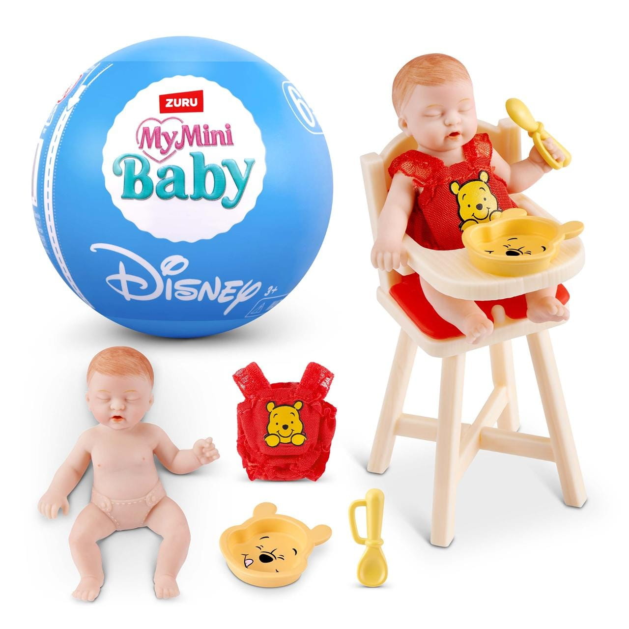 Bola sorpresa My Mini Baby Disney con muñeco y accesorios 10cm - Juguete
