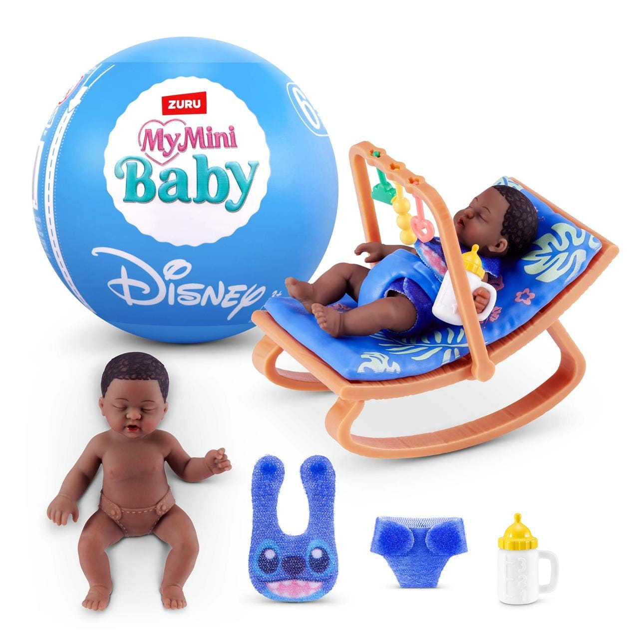Bola sorpresa My Mini Baby Disney con muñeco y accesorios 10cm - Juguete