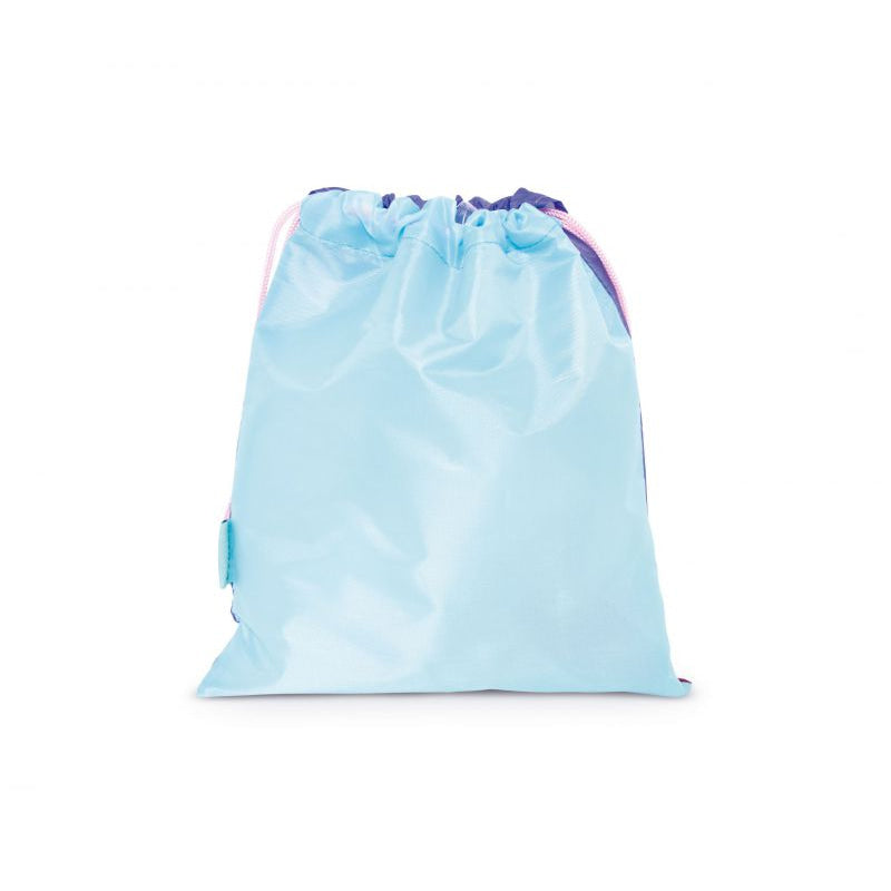 Bolsa almuerzo o merienda Frozen Anna y Elsa Disney 26x22cm saco de cuerdas