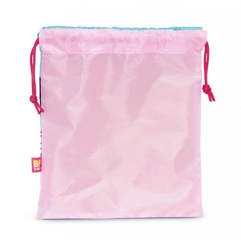 Bolsa almuerzo o merienda Minnie Mouse y Daisy Disney 26x22cm saco de cuerdas