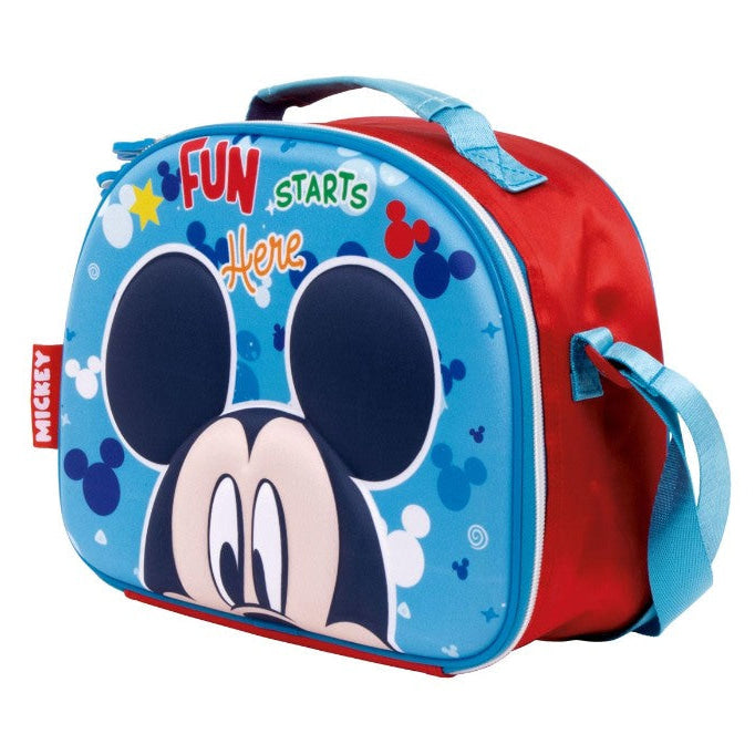 Bolsa de almuerzo térmica Mickey Mouse 26x21x11CM - Sandwichera