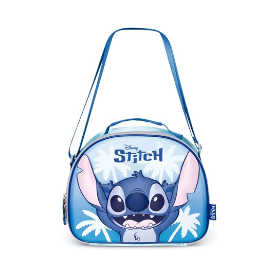 Bolsa de almuerzo térmica STITCH AZUL 26x21x11CM - Sandwichera