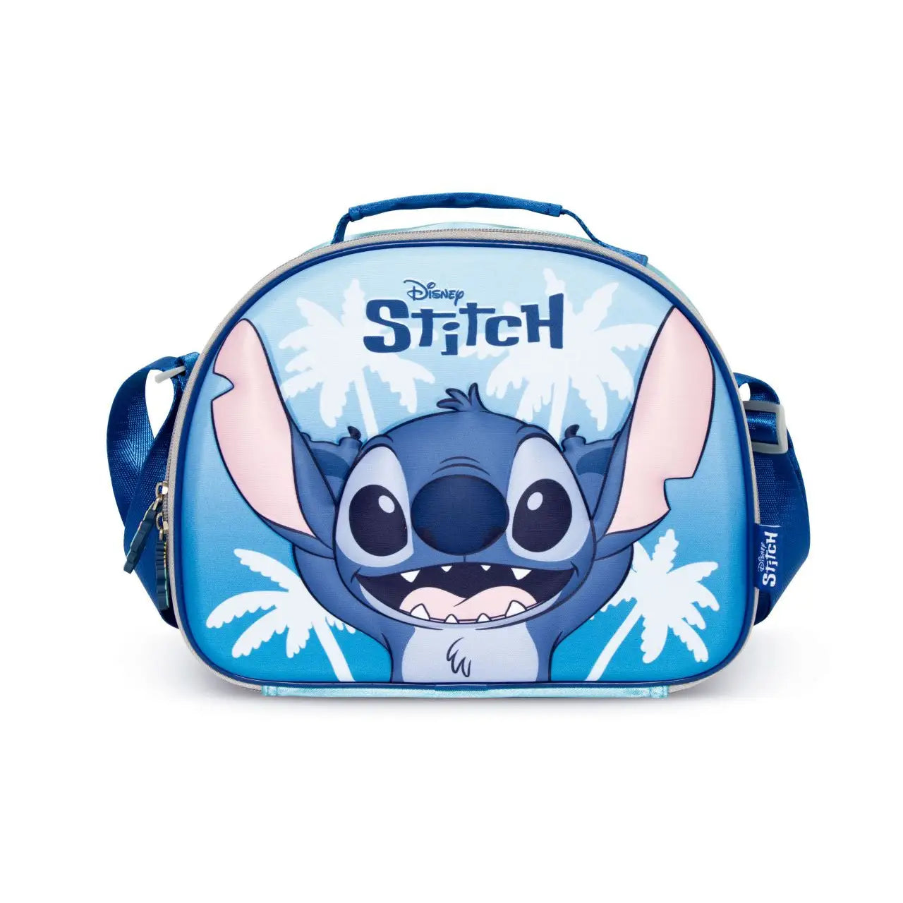 Bolsa de almuerzo térmica STITCH AZUL 26x21x11CM - Sandwichera