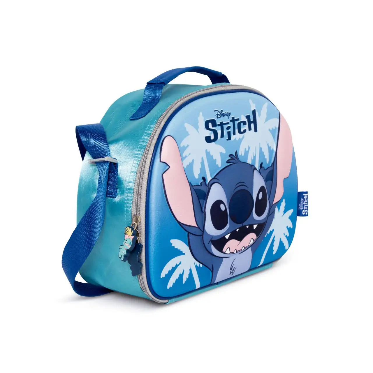 Bolsa de almuerzo térmica STITCH AZUL 26x21x11CM - Sandwichera