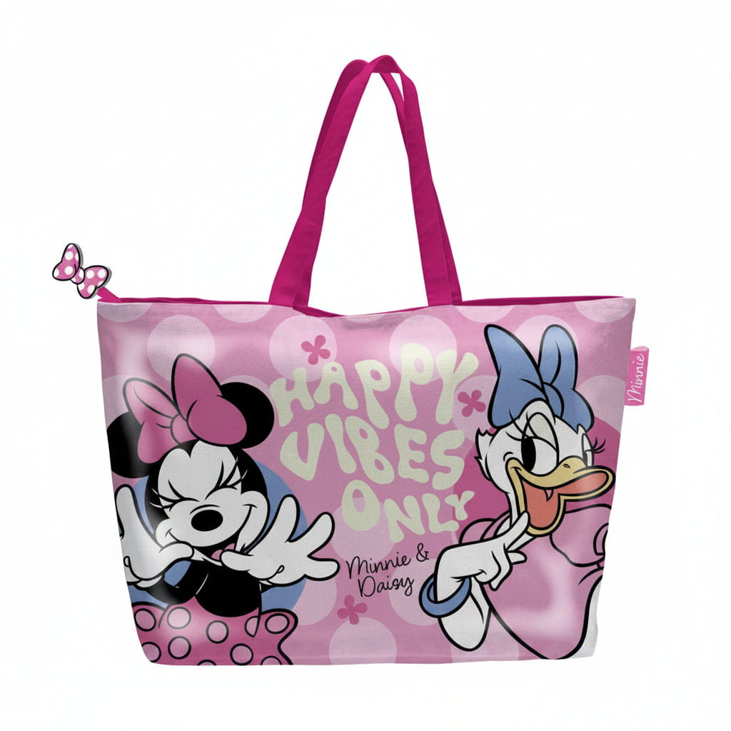 Bolsa playa Minnie Mouse Disney 48x32cm con cremallera - bolso