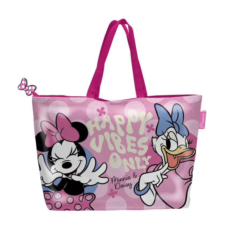 Bolsa playa Minnie Mouse Disney 48x32cm con cremallera - bolso