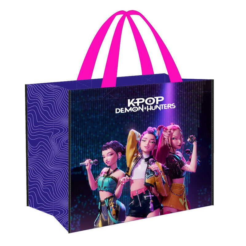 Bolsa shopper K-POP Demon Hunters 45x20x40cm - bolsas
