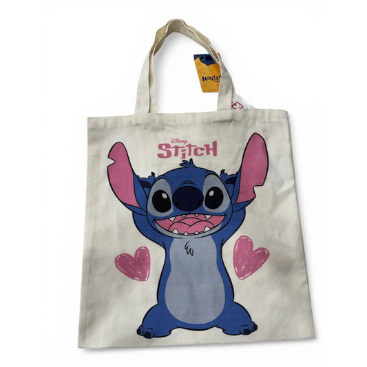 Bolsa de tela algodón Stitch Disney 38x41CM - calcetines