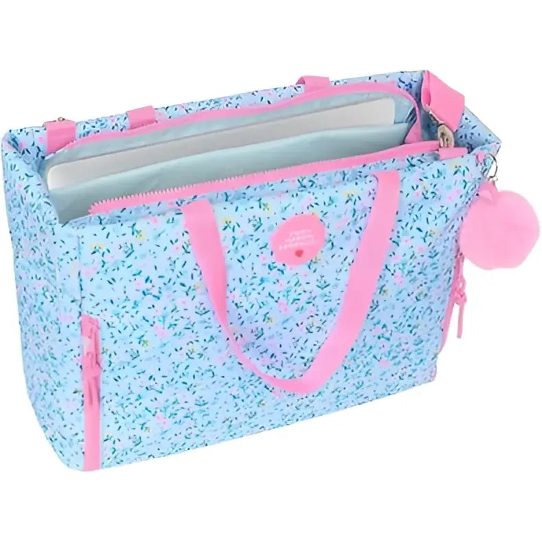 Bolso con bolsillo para portátil 14,1’’ VICKY MARTÍN BERROCAL PARAÍSO 54x31x17CM - bolso