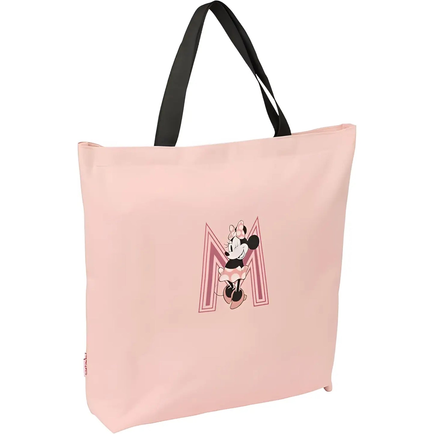 Bolso shopping bag Minnie Mouse Disney Blush 50x10x45CM - Ideal Compra o Diario - bolso