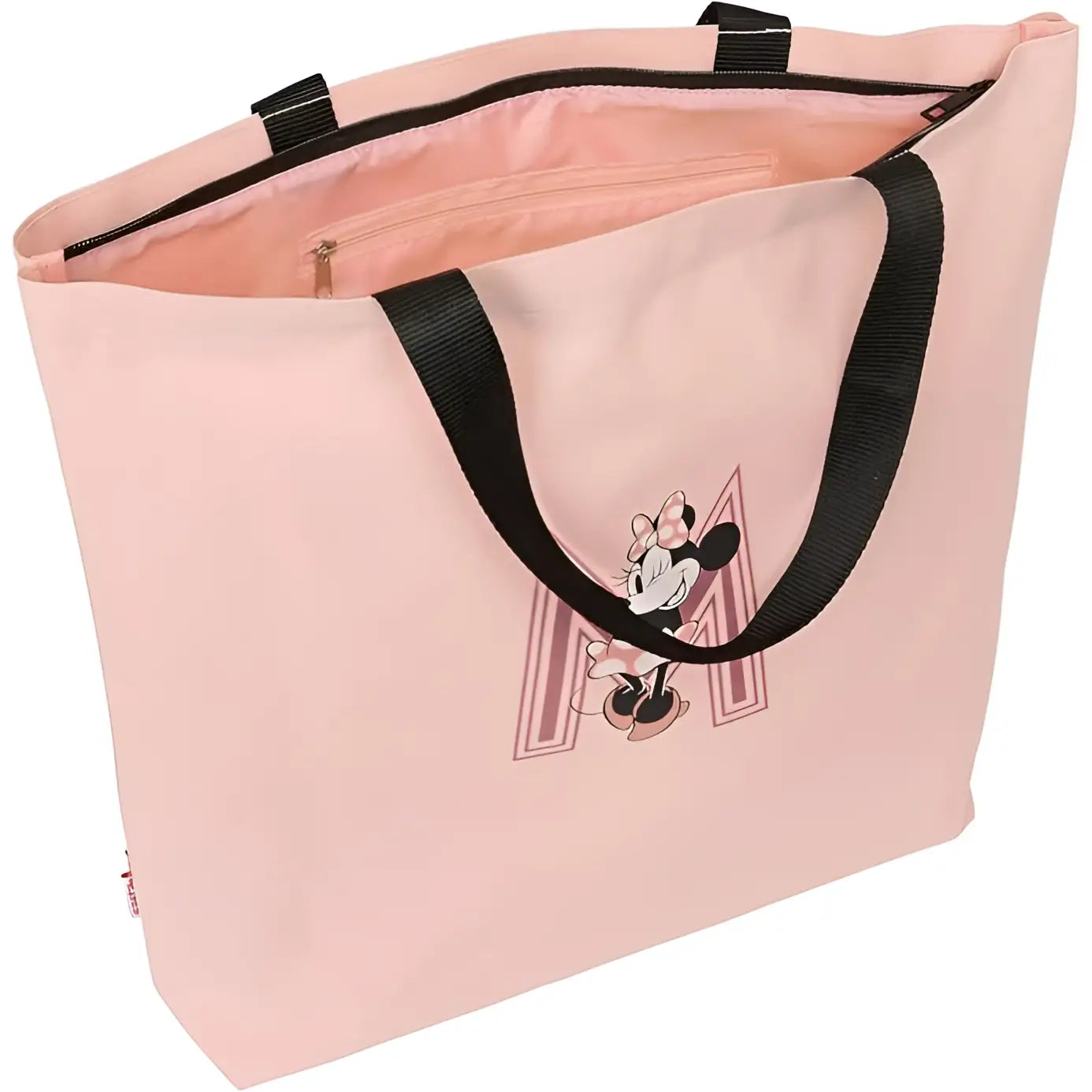 Bolso shopping bag Minnie Mouse Disney Blush 50x10x45CM - Ideal Compra o Diario - bolso