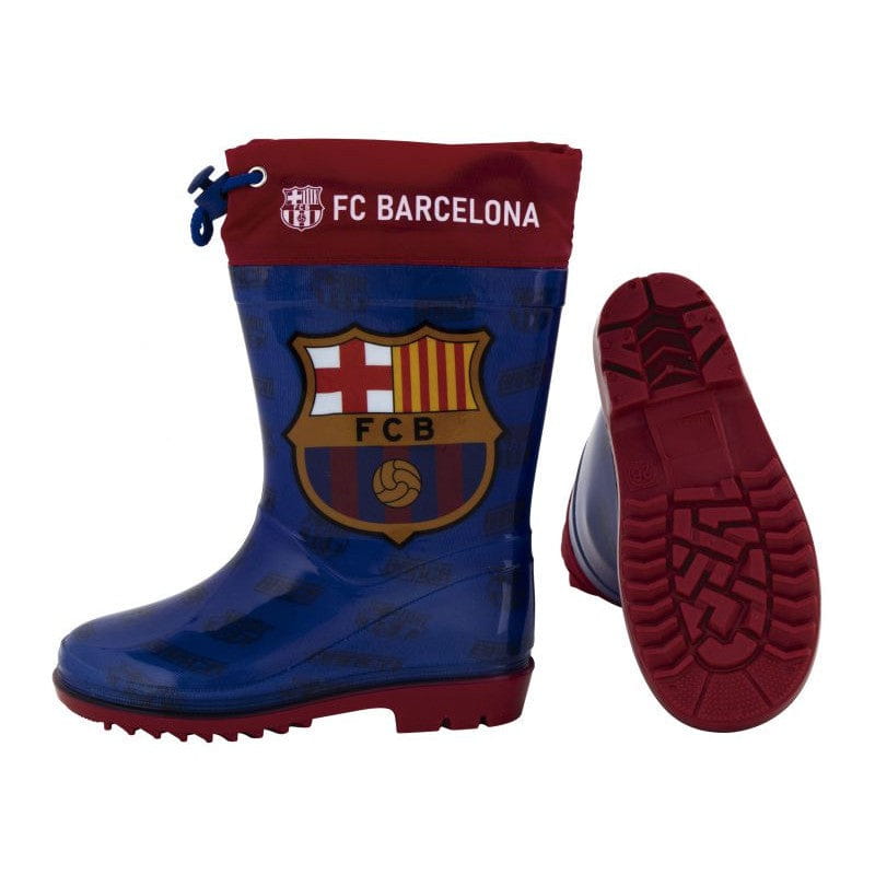 Botas de agua FC Barcelona con cierre textil talla 32