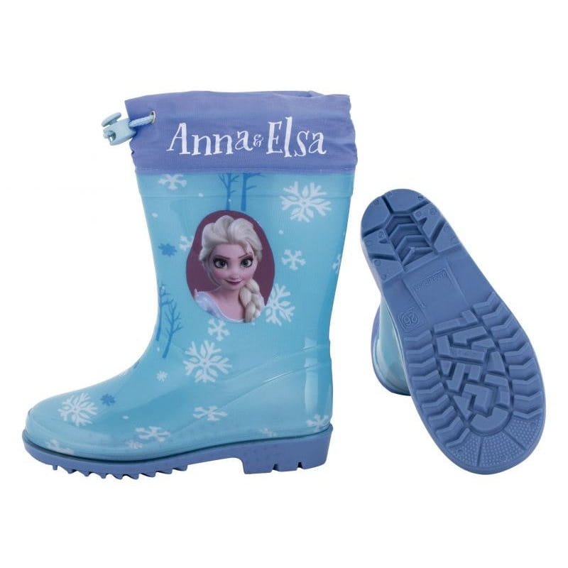 Botas de agua Frozen con cierre textil talla 28