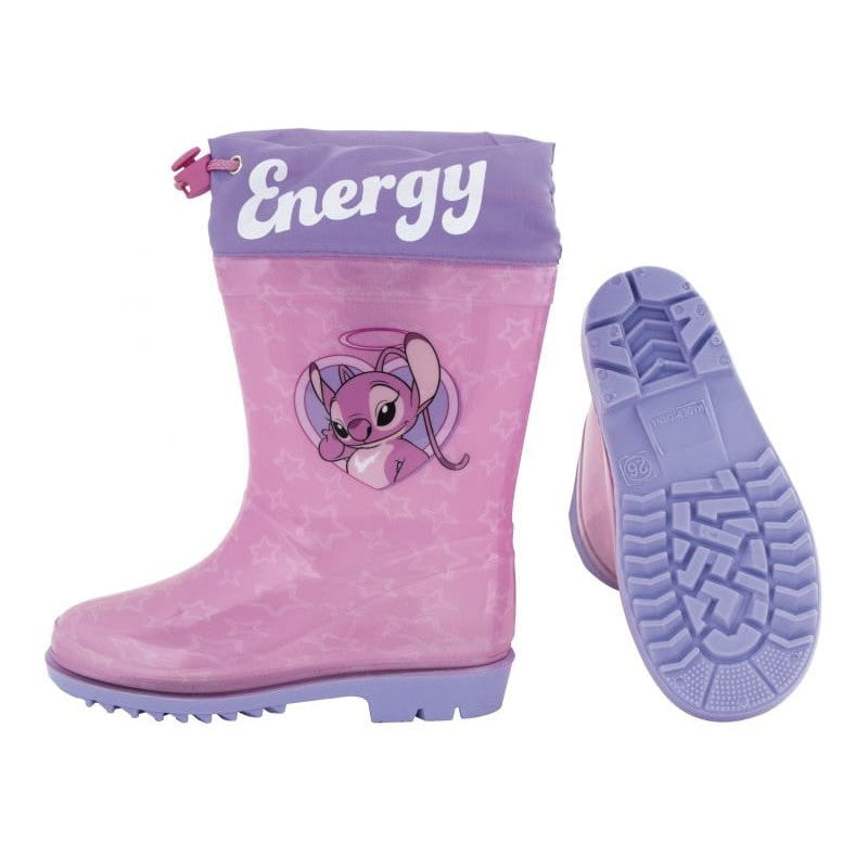 Botas de agua Stitch con cierre textil talla 26