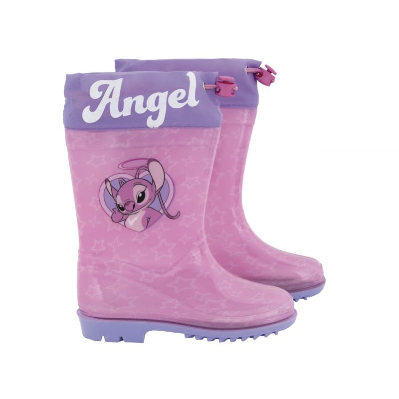 Botas de agua Stitch con cierre textil talla 30