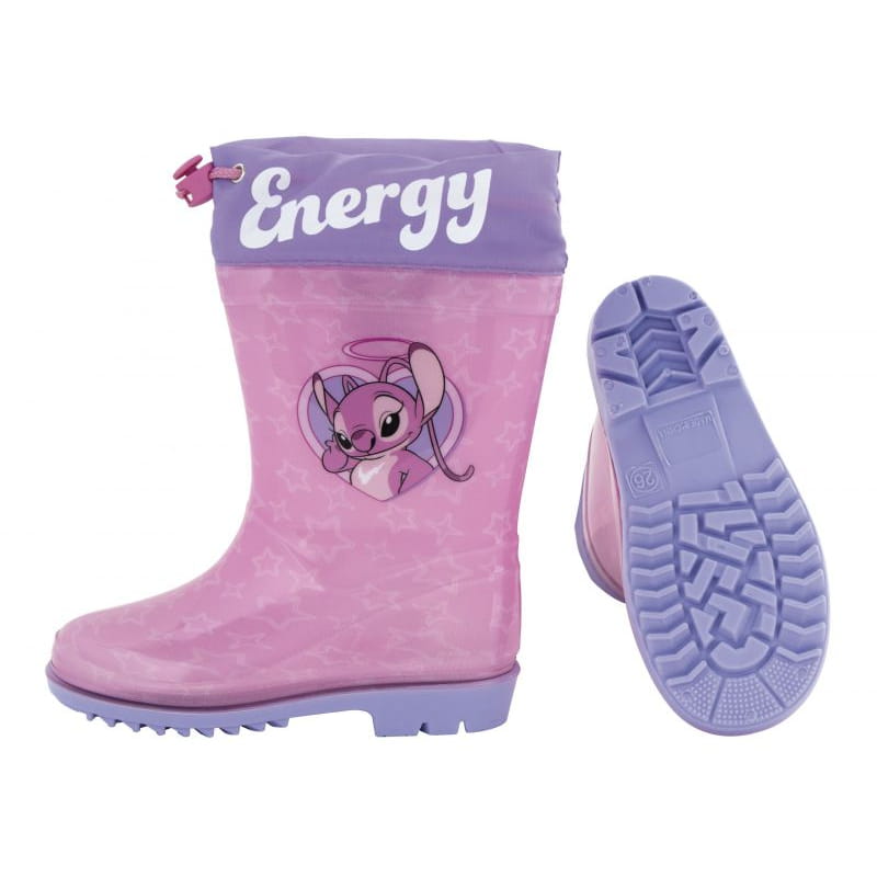 Botas de agua Stitch con cierre textil talla 32