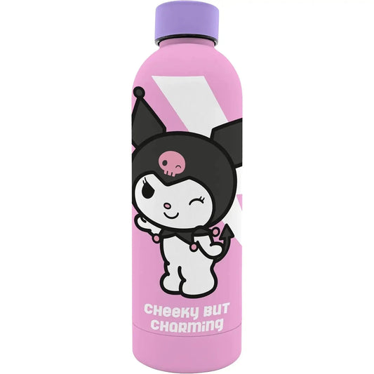 Botella acero inoxidable tacto suave KUROMI 800ml